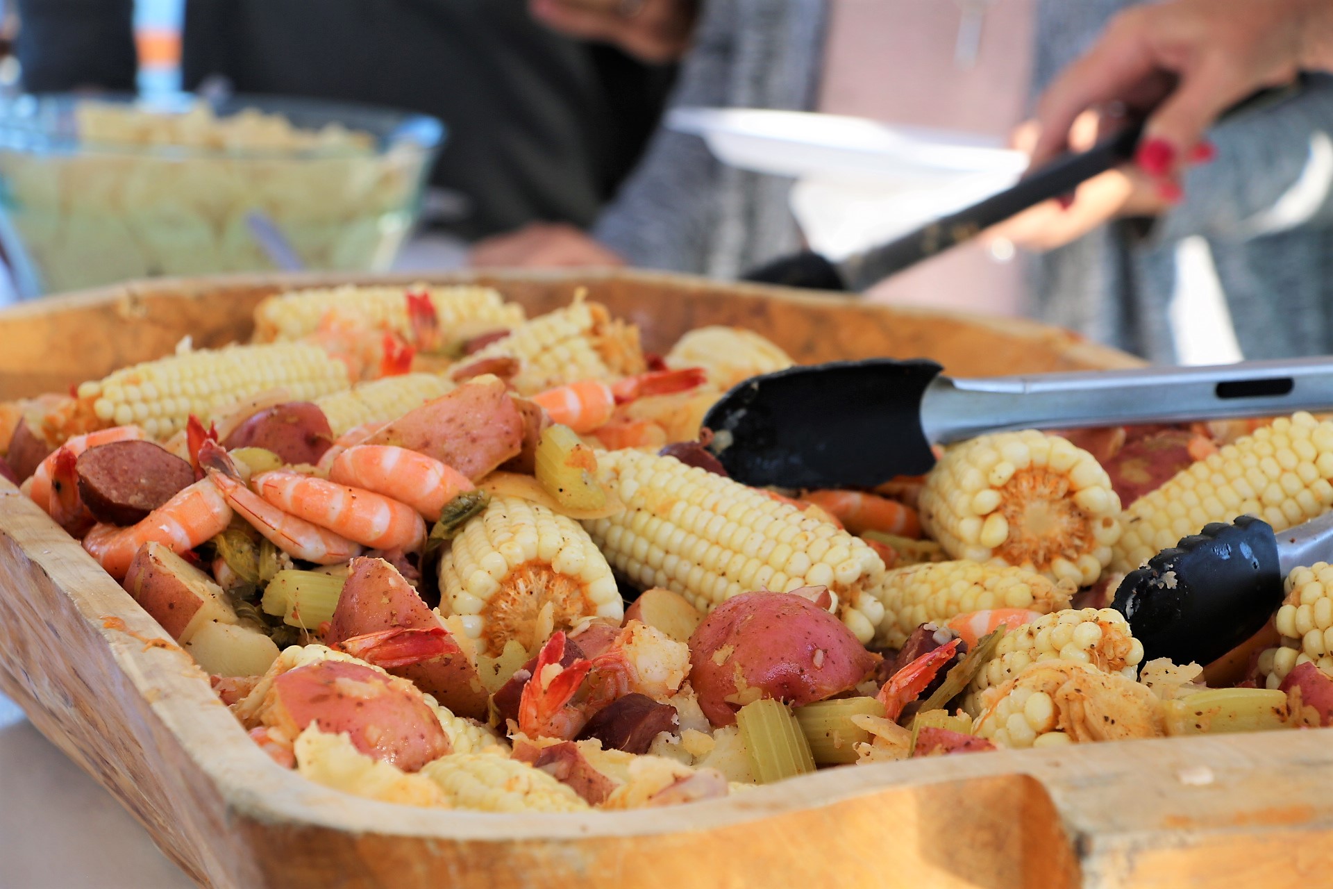 Saltworks catering on board Osprey